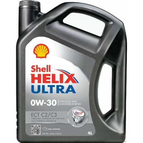 Motorový olej Ultra ECT C2/C3 0W-30 4L SHELL