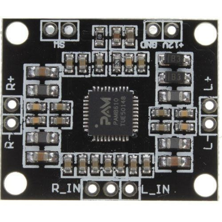 Zesilovač ve třídě D 2x15W, modul PAM8610