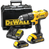 Příklepová vrtačka aku, 2x1.3Ah, 18V XR Li-Ion, DeWALT DCD776C2