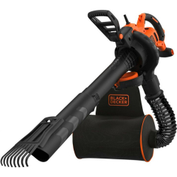 Zahradní vysavač a fukar 3v1, 3000W BEBLV301 BLACK+DECKER