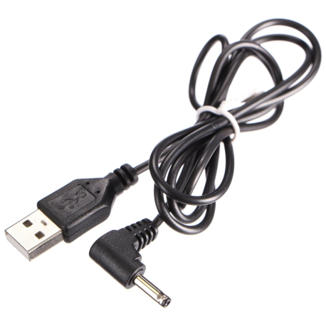 Náhradní napájecí USB kabel DC jack 3,5x1,35mm, pro difuzéry Flower a Ball SIXTOL