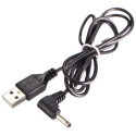 Náhradní napájecí USB kabel DC jack 3,5x1,35mm, pro difuzéry Flower a Ball SIXTOL