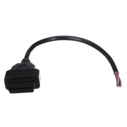 OBD-II prodlužovací kabel samice s 16 piny ukončený 30cm kabely MECHANIC CABLE 27 SIXTOL