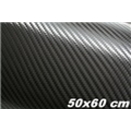 Carbonová folie 3D 50x60 cm černá D-168 001M