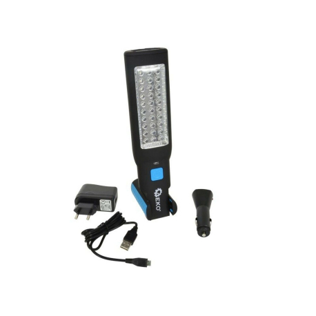 Dílenská lampa 30 + 7LED 1800mah 230V/12V GEKO GEKO 55790