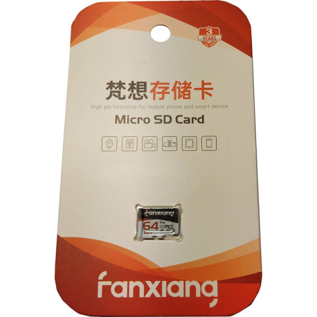 Paměťová karta Fanxiang micro SD 64GB Class 10 V356A