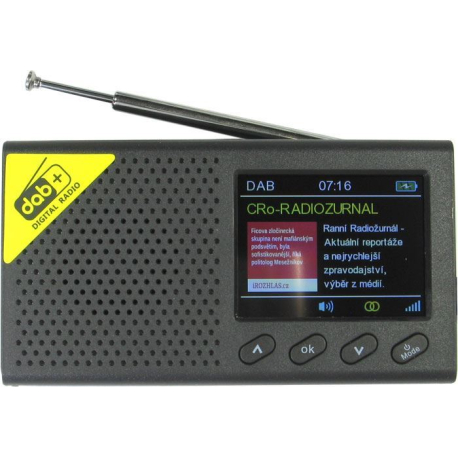 FM+DAB rádio DAB-PC1 T619