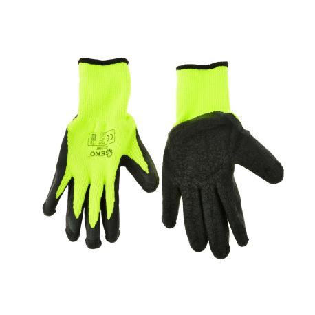 Pracovní zimní rukavice vel.8 zelené GEKO GEKO 59556