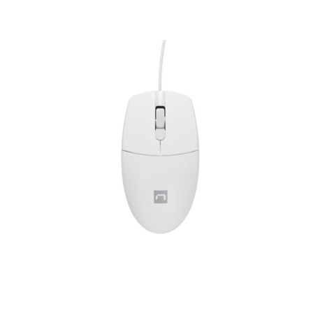 NATEC myš optická RUFF 2, bílá, USB M805N