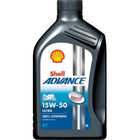 Shell Advance Ultra 4T 15W-50 1L SHELL 50233