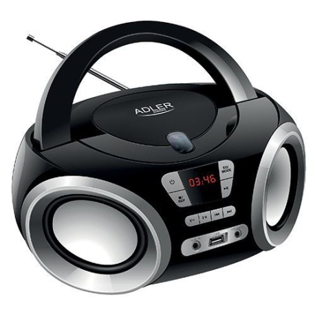 Rádio, CD-MP3 Boombox, USB, Adler AD 1181 T619C