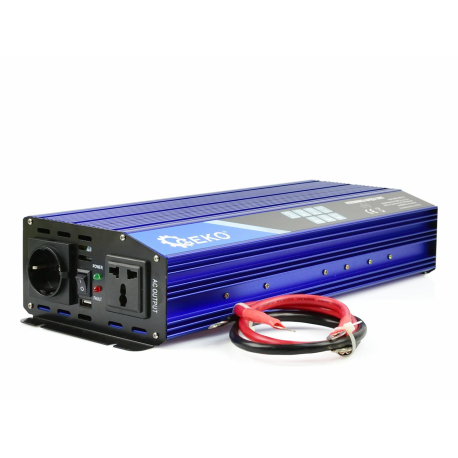 Sinusový měnič napětí 12V/230V 2000/4000W GEKO GEKO 61858