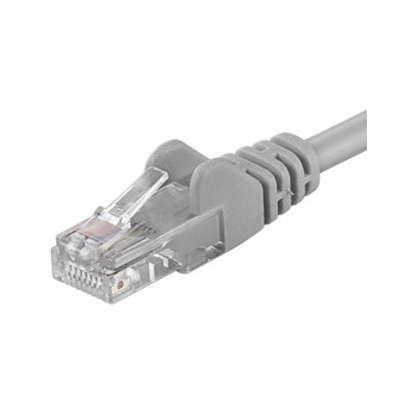 UTP kabel Patch RJ45 10m šedý Cat5e N519E