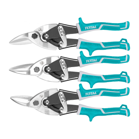 Nůžky na plech, sada 3ks TOTAL-TOOLS TOTAL-TOOLS 63161