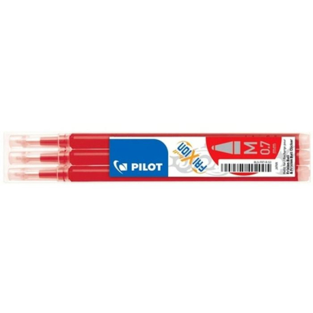 Náplň Pilot Frixion Ball, 0,7 mm (M), červená, 3 ks S908J