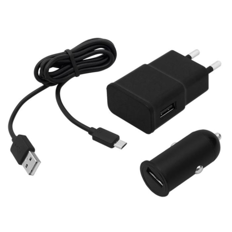 Napáječ, síťový adaptér USB BLOW 75-863 s autoadaptérem G702U