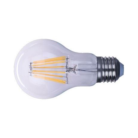 Žárovka LED E27 8x Filament 230V/8W, teplá bílá K763A