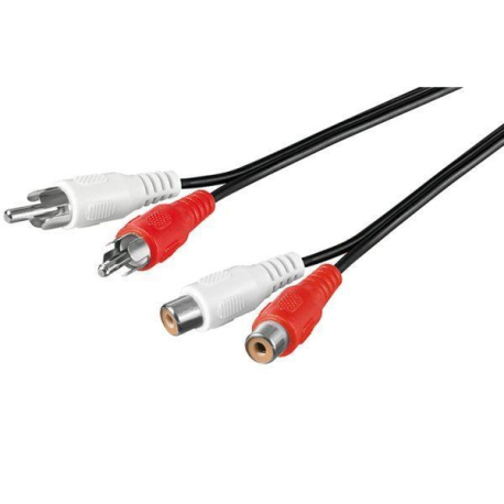 Kabel prodlužovací 2xCinch 10m N809